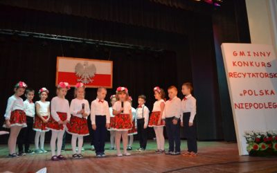 GMINNY KONKURS RECYTATORSKI „POLSKA NIEPODLEGŁA”