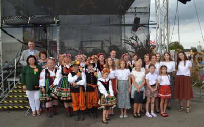 Gmina Godzianów na Dożynkach Powiatowych – Głuchów 2022